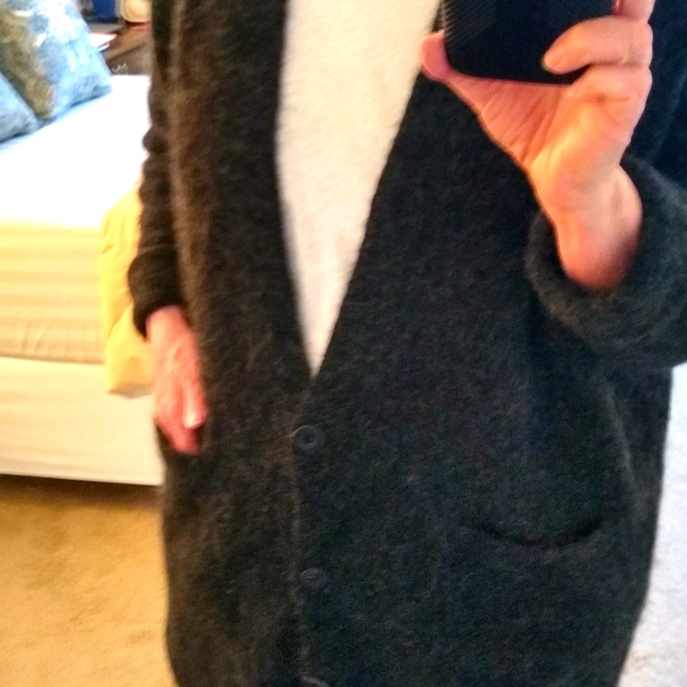 Eileen Fisher mohair cardigan